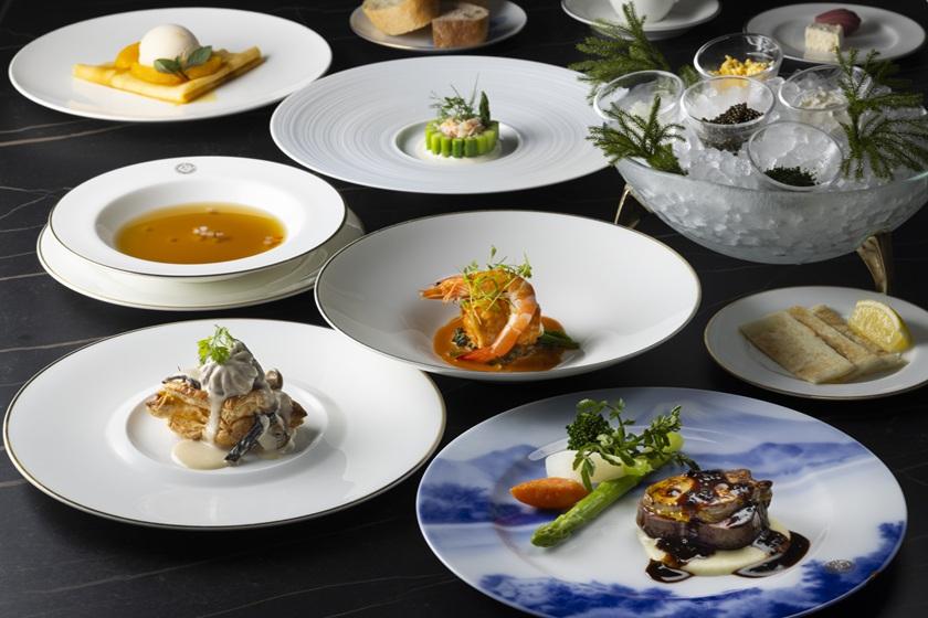 Special accommodation plan to commemorate our 148th anniversary: Main dining room The Fujiya (French cuisine) / Dinner and breakfast included