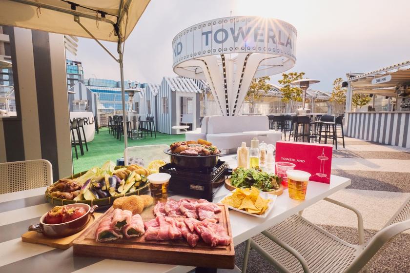 ＜TOWERLANDのBBQ＞夏の京都を思いきり楽しむ～2食付き～