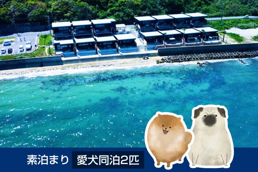 素泊まり　愛犬同泊2匹