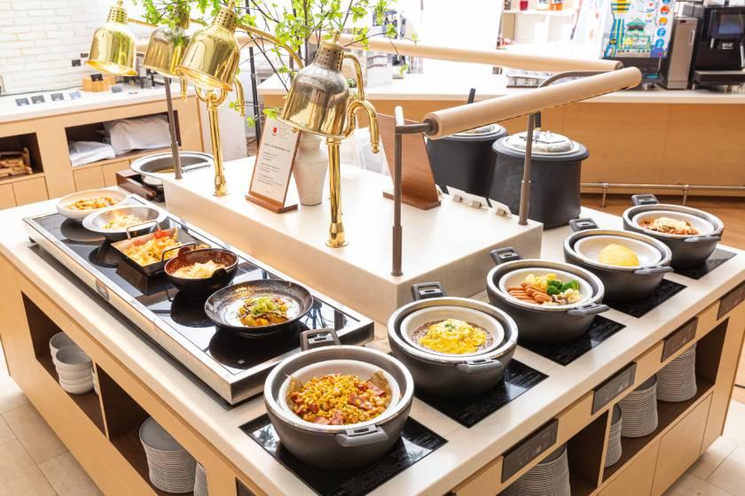 【大阪市プレミアム付商品券でお得！】チェックイン日のアフタヌーンティー＆朝食付きステイプラン14時～チェックイン可能（朝食付）