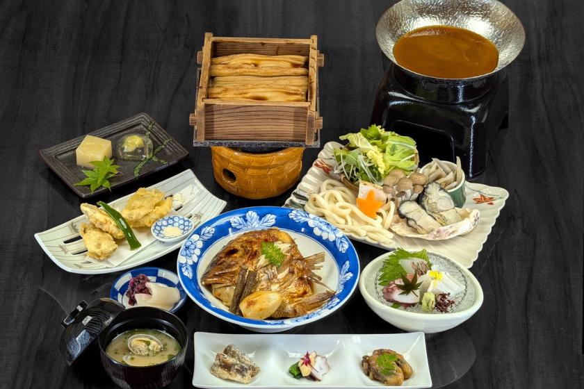 瀬戸内の旬を味わう「瀬戸内づくし」御膳と朝食バイキング｜1泊2食付