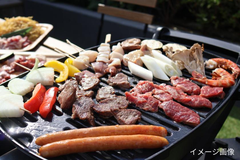 【夏季特別プランZ2】室数限定！ 夕食はお部屋のテラスでBBQ＆8会場から選べるご朝食