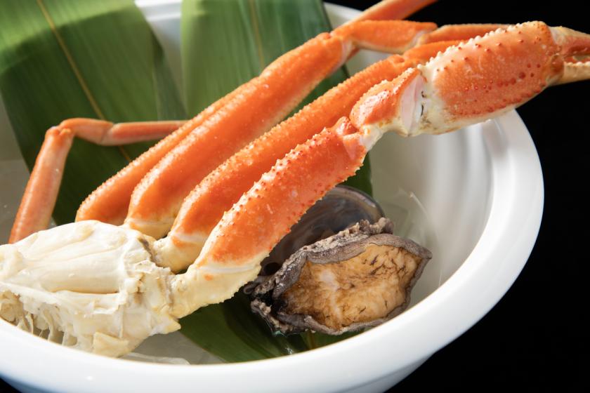 ◆【自社HP限定特典付】朝食付・グレードアップ　港町函館ならでは！新鮮な海鮮を炭火焼で楽しむ☆レイトアウトの特典付き！