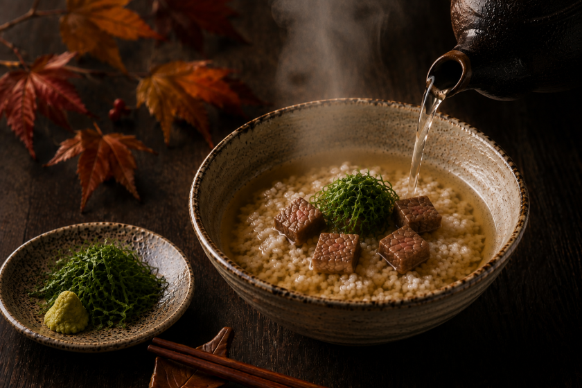 【9～11月 秋季限定】御食国 ― 淡路ビーフを味わう、四つの愉しみ ― 「贅沢ちり蒸し鍋」（夕朝食付）