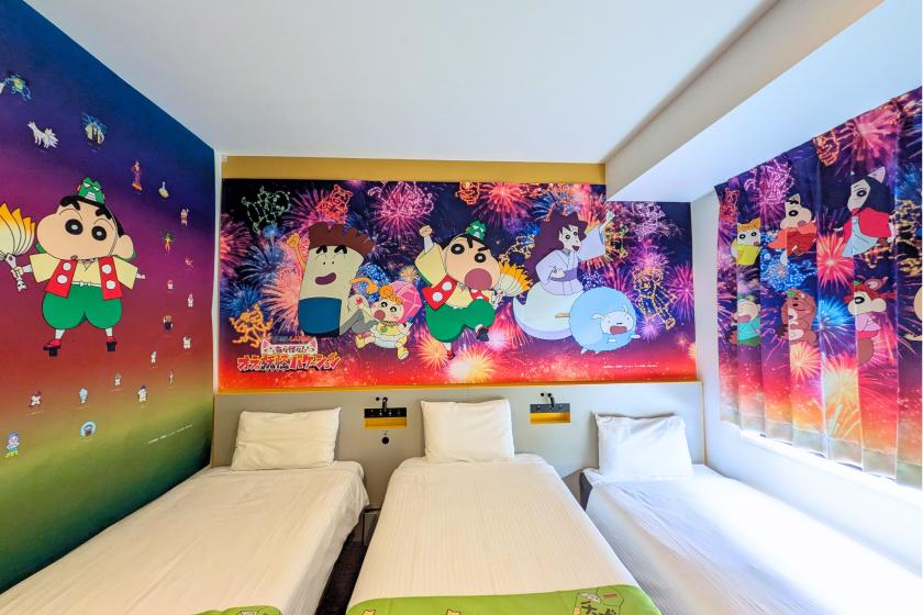 "Crayon Shin-chan" Collaboration with the movie original limited edition merchandise (Breakfast included)