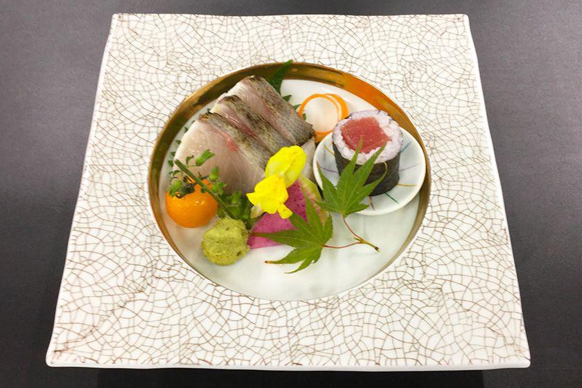 【会席スタンダード】海鮮会席プラン　県産寒ぶり　国産牛　鮪中とろ≪12～2月≫