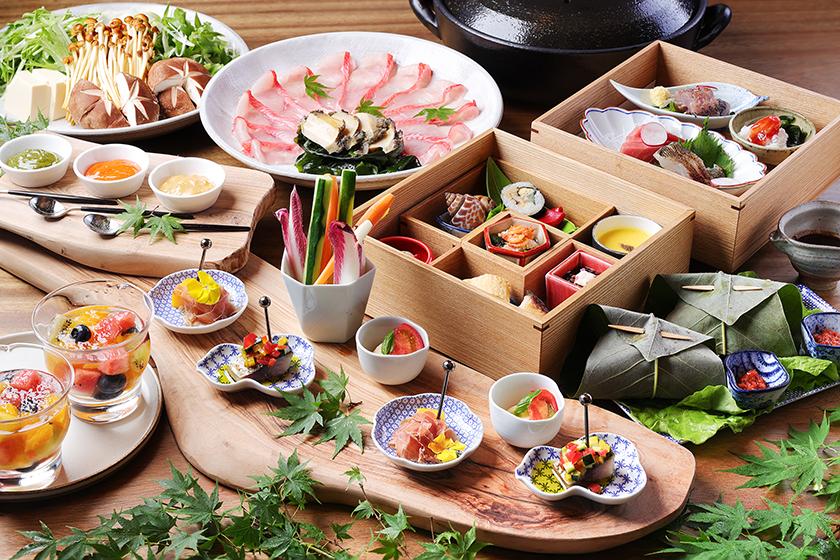 【海森風・PORT】季節の味覚と選べる鍋を味わう、邸宅のグランディスタイル＜2食付＞