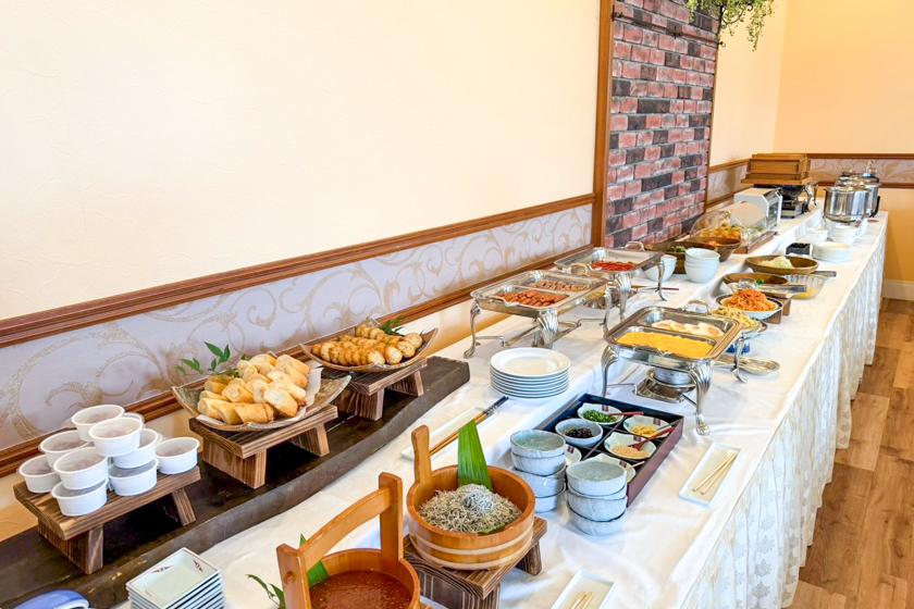 【朝食ビュッフェ・選べる夕食】日本料理「桜華」で選べる夕食＆朝食ビュッフェ