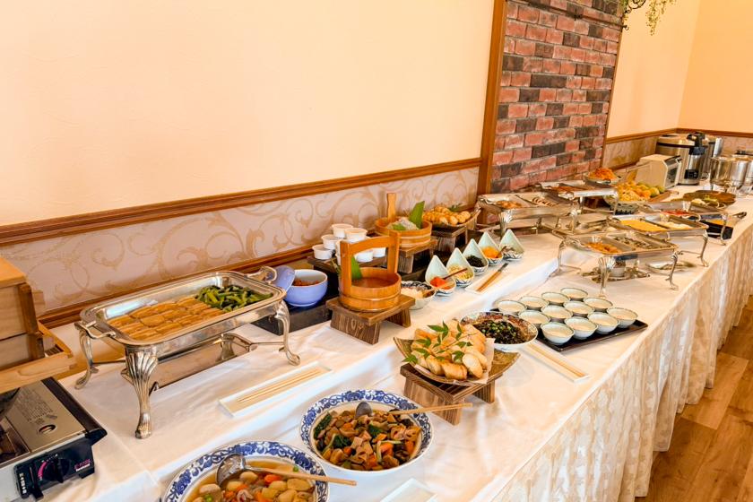 【朝食ビュッフェ・夕付】出張応援プラン♪生ビール1杯無料！25㎡ツインをシングルユースで贅沢に