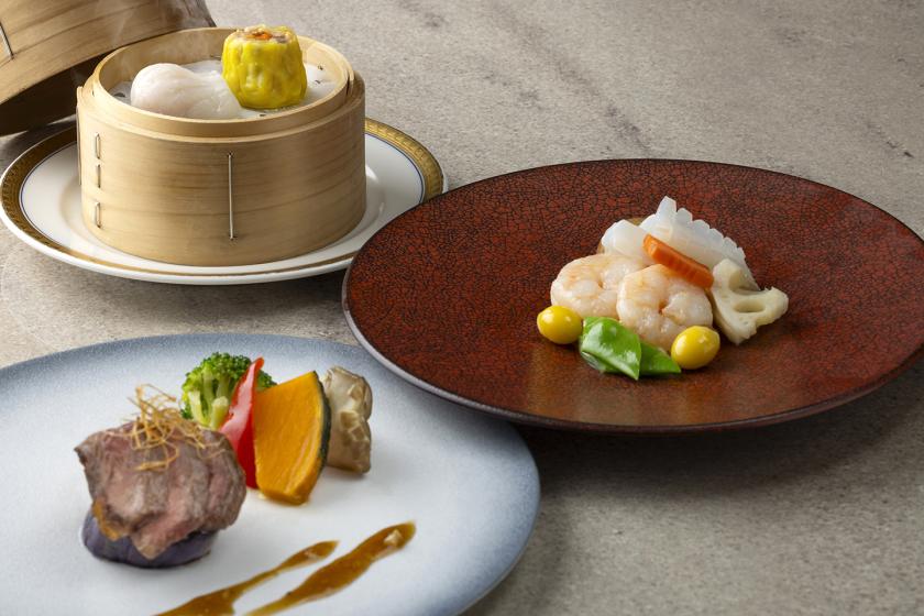 夕朝食付き／中国料理