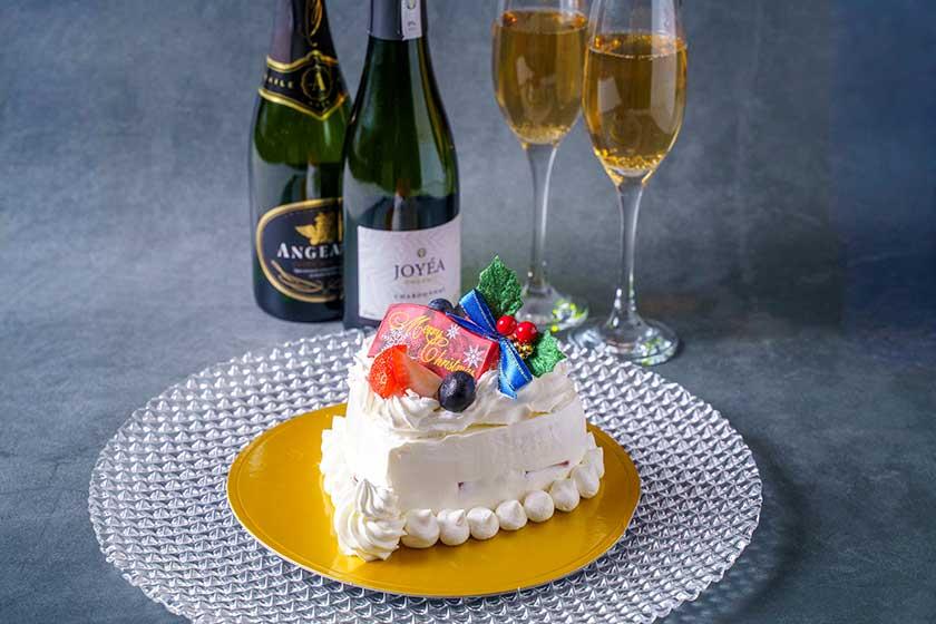 Christmas☆大切なひとと聖なる夜を☆クリスマスケーキ＆スパークリングワイン付き（朝食付き）