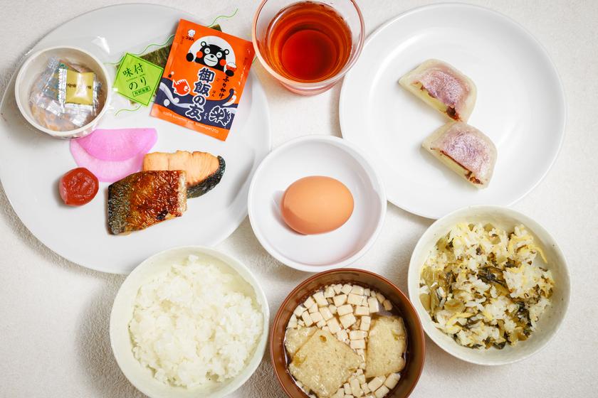 公式予約特典　シーズナルSALE　- 朝食付 - 　～　朝食から熊本の恵みを堪能　～