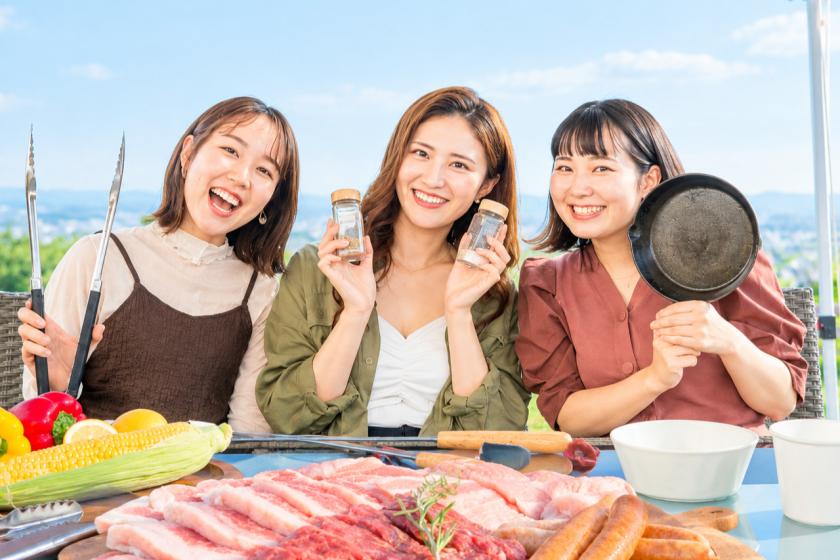 【自由に素泊まり・持ち込みプラン　BBQ機材付き】