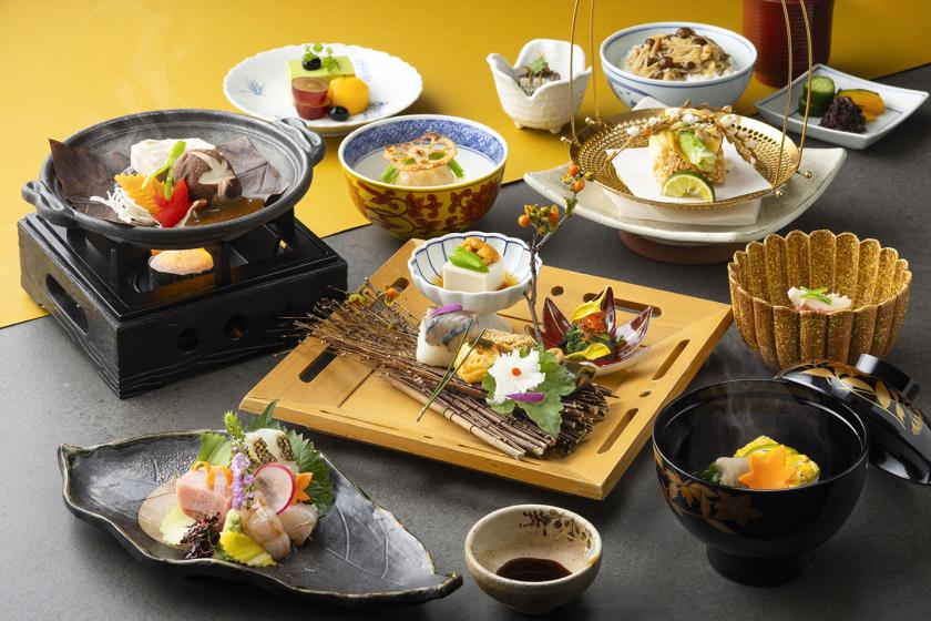 夕朝食付き／日本料理【夕食20時指定】