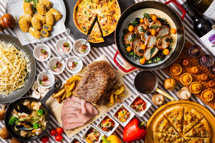 ■土日祝■【旅するビュッフェ　ヨーロッパ美食めぐり】ホテルブッフェ満喫プラン＜2食付＞