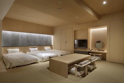 选择您自己的房间（无烟） 日式现代或双床房