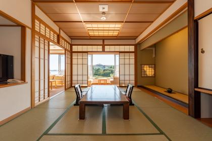 磯崎館 特別室（和洋12畳+8畳+ツイン 景観指定無）